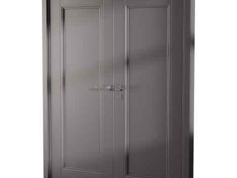 Modern Interior Door 13-2 3D Model