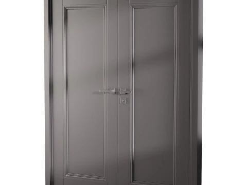 Modern Interior Door 13-2 3D Model