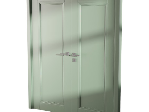 Modern Interior Door 13-2 3D Model