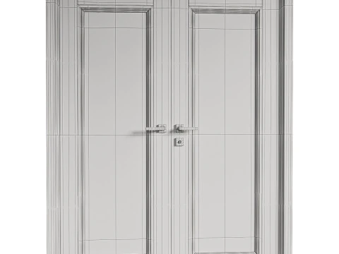 Modern Interior Door 13-2 3D Model