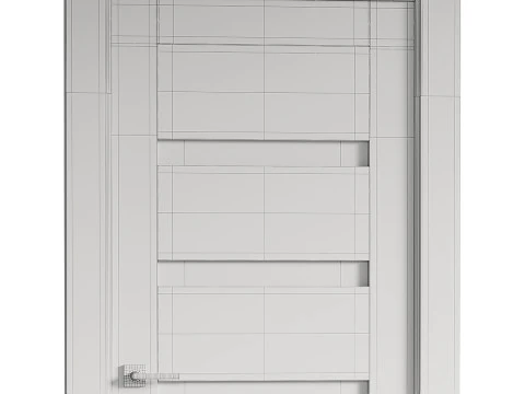 MODERN INTERIOR DOOR 15 3D Model