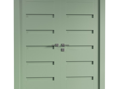 MODERN INTERIOR DOOR 15-2 3D 모델