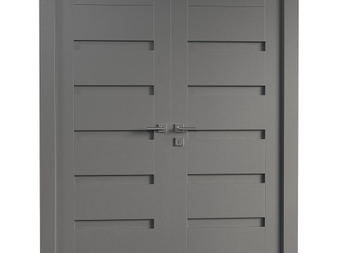 MODERN INTERIOR DOOR 15-2 3D 모델
