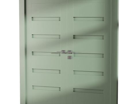 MODERN INTERIOR DOOR 15-2 3D 모델