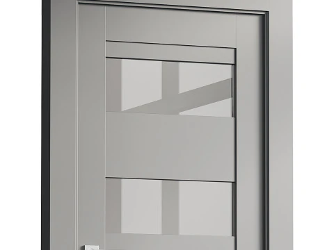 Modern interior door 16 3D Model