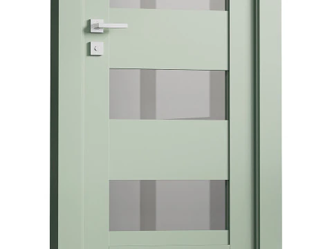 Modern interior door 16 3D Model