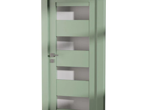 Modern interior door 16 3D Model