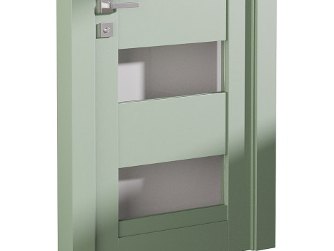 Modern interior door 16 3Dモデル