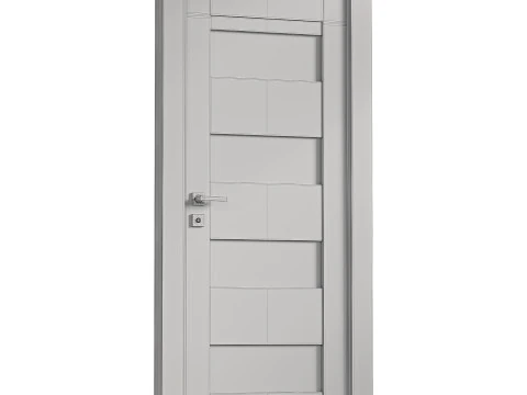 Modern interior door 16 3D Model