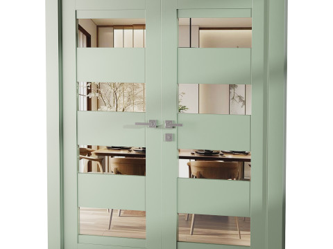 Modern interior door 16-2 3D 모델