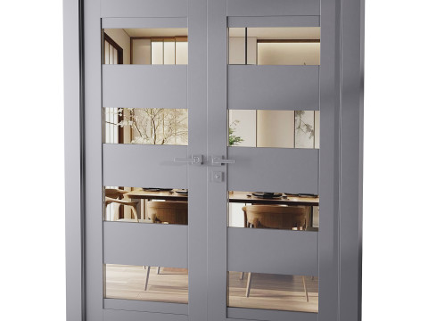 Modern interior door 16-2 3D 모델