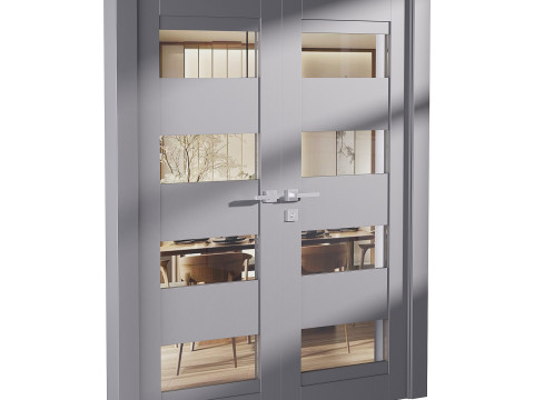 Modern interior door 16-2 3D 모델