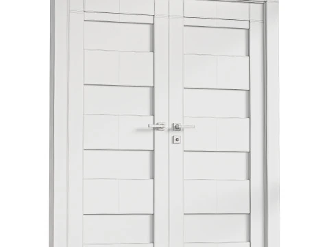 Modern interior door 16-2 3D Model