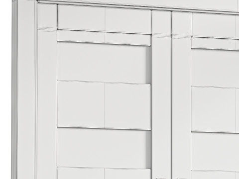 Modern interior door 16-2 3D 모델