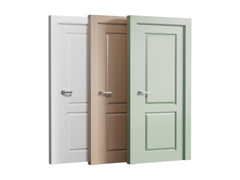 Modern interior door 17 Modelo 3D