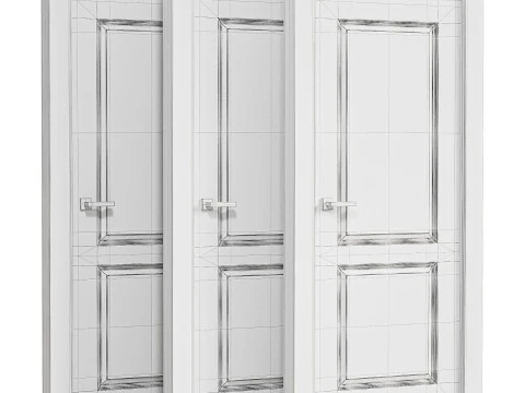 Modern interior door 17 3D Model