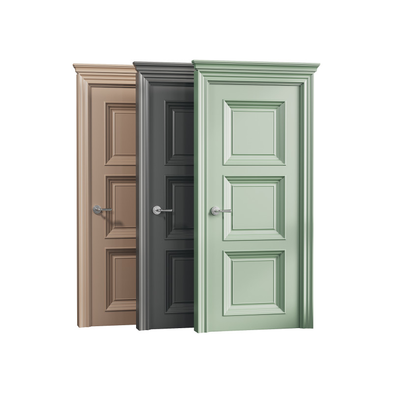 Modern interior door 18 3D Model .c4d .max .obj .3ds .fbx .stl .blend 