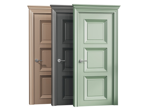 Modern interior door 18 3D 모델