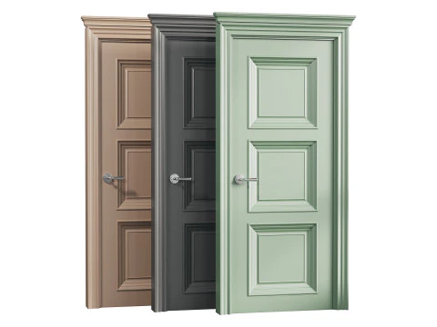 Porta interior moderna 18 Modelo 3D