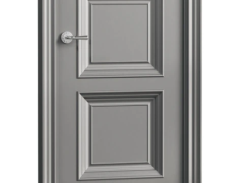 Modern interior door 18 3D Model