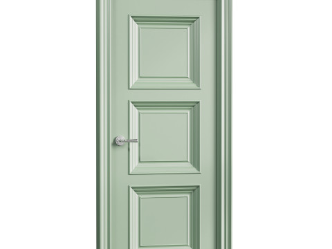 Modern interior door 18 3D Model