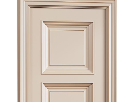 Modern interior door 18 3D Model