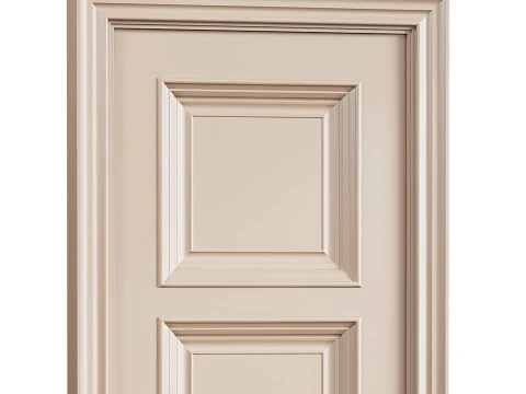 Modern interior door 18 3D Model