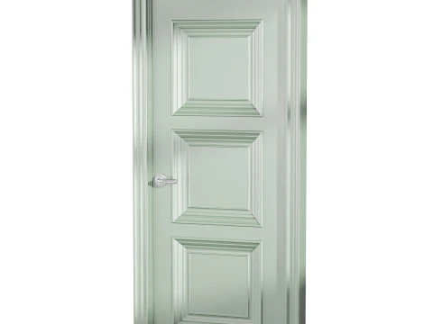Modern interior door 18 3D Model