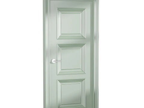 Modern interior door 18 3D Model