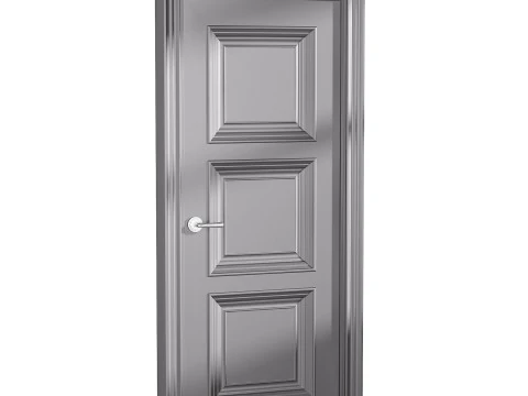 Modern interior door 18 3D Model