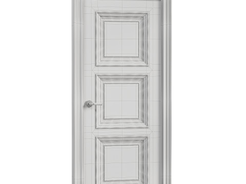 Modern interior door 18 3D Model