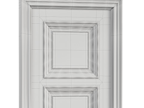 Modern interior door 18 3D Model