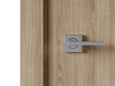 Porta interior moderna Optima Shambor Belldinni 1 Modelo 3D