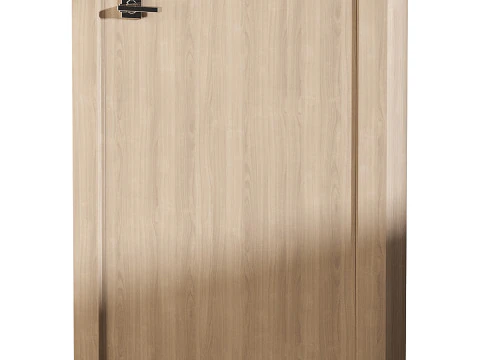 Porta interior moderna Optima Shambor Belldinni 1 Modelo 3D