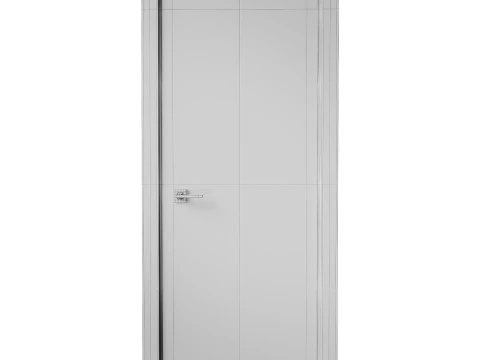 Porta interior moderna Optima Shambor Belldinni 1 Modelo 3D