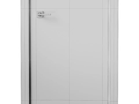 Porta interior moderna Optima Shambor Belldinni 1 Modelo 3D