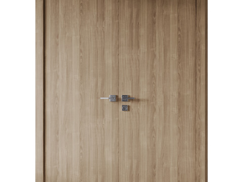 Optima Shambor Double doors Belldinni Modern Interior Door 2 3D Модель