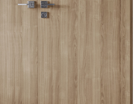 Optima Shambor Double doors Belldinni Modern Interior Door 2 3D Модель
