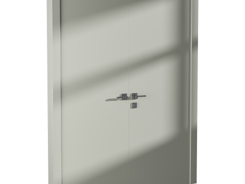 Optima Shambor Double doors Belldinni Modern Interior Door 2 3D Модель