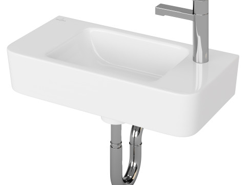 Villeroy and Boch Novo Wide Cloakroom Basin Modelo 3D