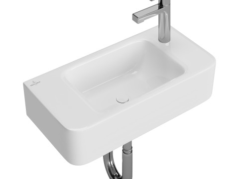 Villeroy and Boch Novo Wide Cloakroom Basin Modelo 3D