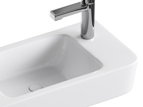 Villeroy and Boch Novo Wide Cloakroom Basin Modelo 3D