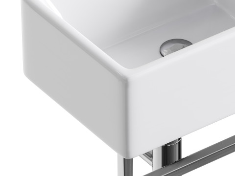 Villeroy Boch Memento Basin and Towel Rail Bundle Modello 3D