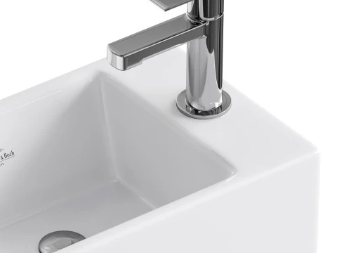 Villeroy Boch Memento Basin and Towel Rail Bundle 3D Model