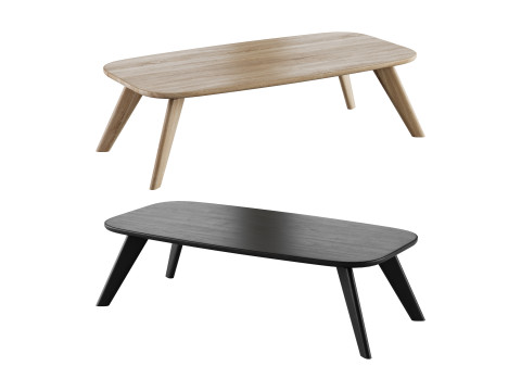 Wooden coffee table 3Dモデル
