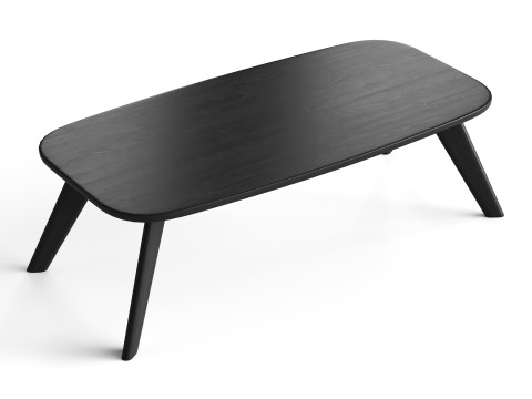 Wooden coffee table 3D Model