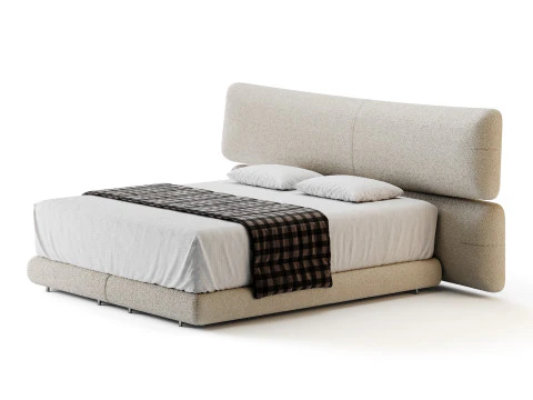 CAMA YUNA By Flou Modelo 3D