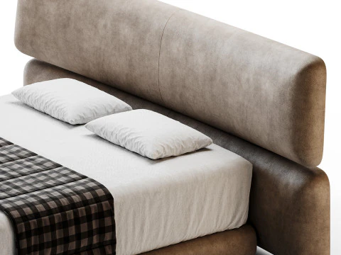 CAMA YUNA By Flou Modelo 3D