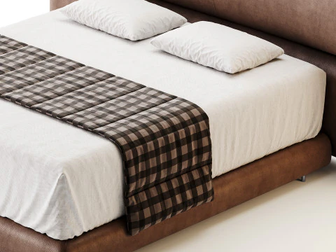 CAMA YUNA By Flou Modelo 3D