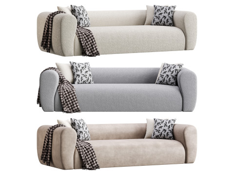 Zola Sofa Family 3D मॉडल